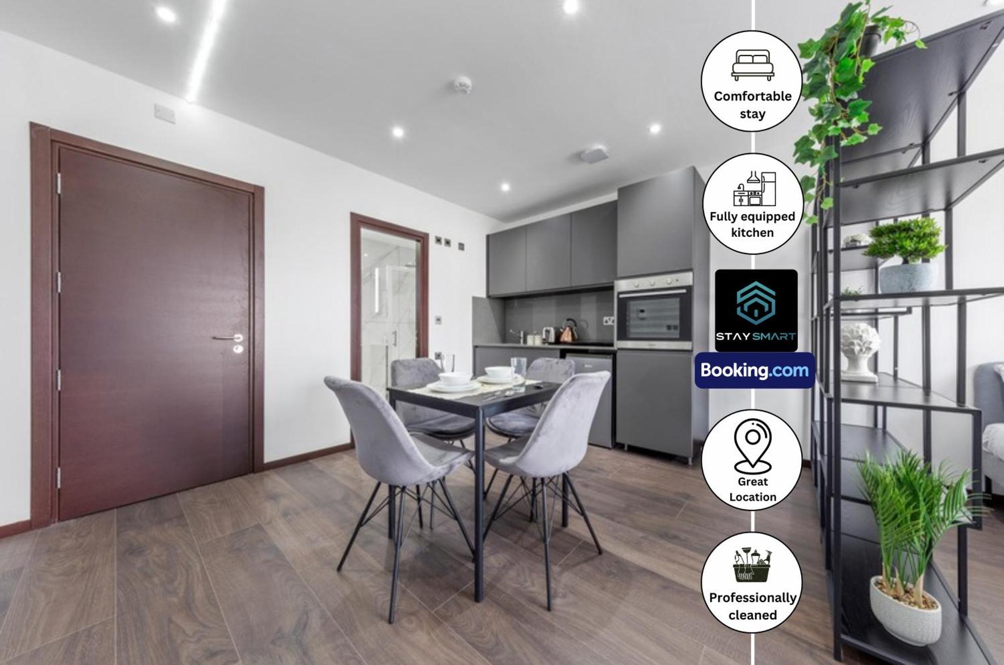 Stylish Studio Apt By Stay Smart Short Lets & Serviced Accommodation Woodstock With Free Wifi London Luaran gambar